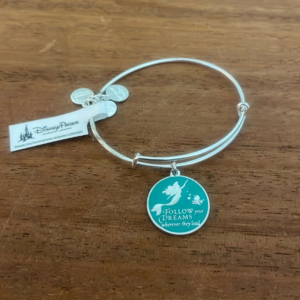 Alex and Ani Disney Ariel “Follow Your Dreams” bracelet